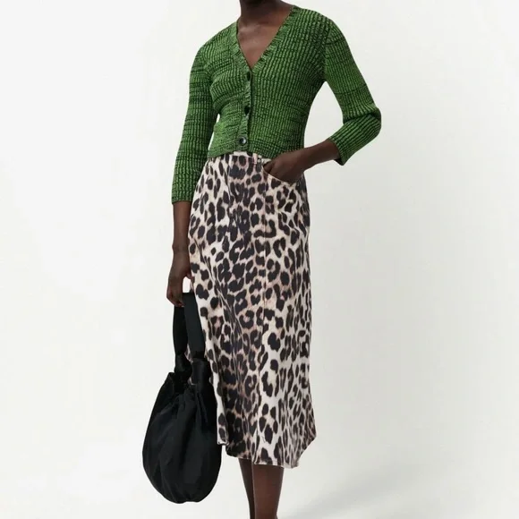 Ganni Knit cardigan NWT - Picture 2 of 6